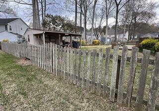 Wood Picket Fence Install Newport News, VA