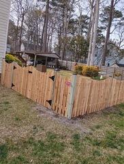 Wood Picket Fence Install Carrollton, VA