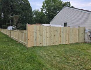 Wood Privacy Fence Install Point Of Rocks, MD