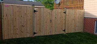 Wood Privacy Fence Install Warwick, MD