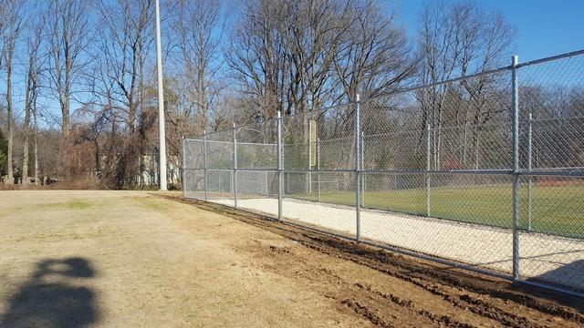 High School Batting Cage Fencing, Mclean VA