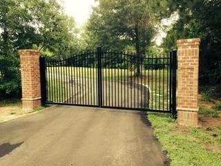 Driveway gate installation in Fairfax VA