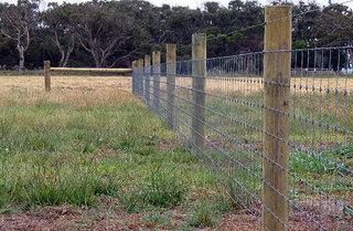 Post and Wire Fence Installation in Berryville, VA