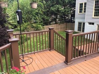 Stair Landing Installed in Herndon, Virginia