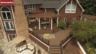 Custom Deck, Patio and Fence Job in Aldie, VA