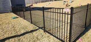 Aluminum Fence Project Complete!
