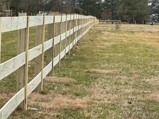 Wood Paddock Fence Install Delaplane, VA