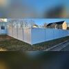 6' Vinyl Privacy Fence installation! The crew knocked out another great project!